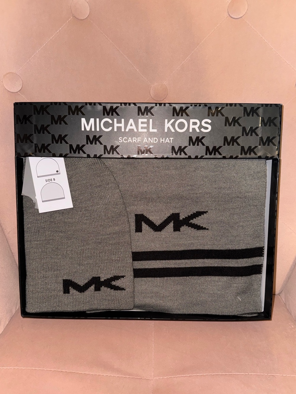 Michael Kors Scarf and Hat Set